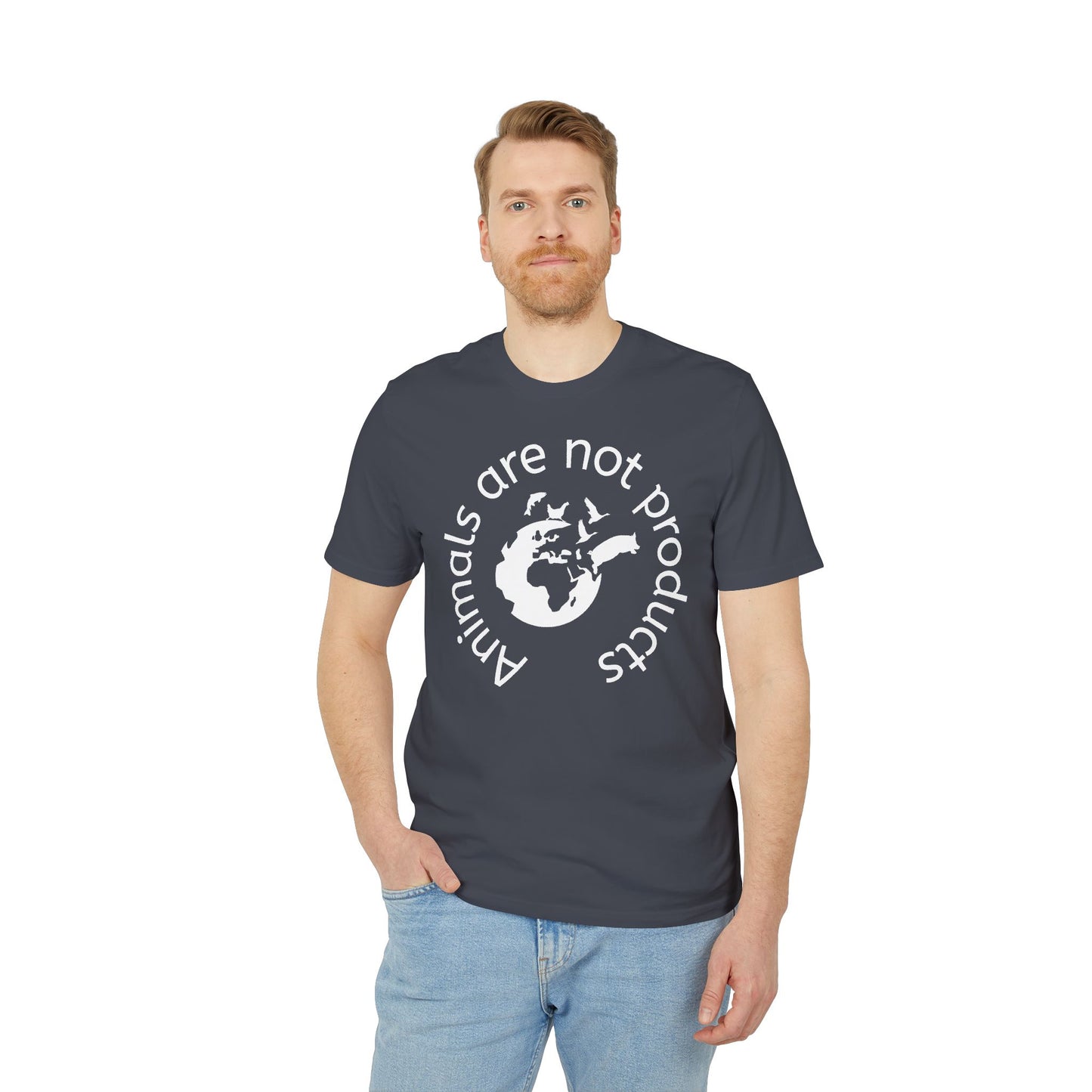 Animals Are Not Products with Logo - T-shirt