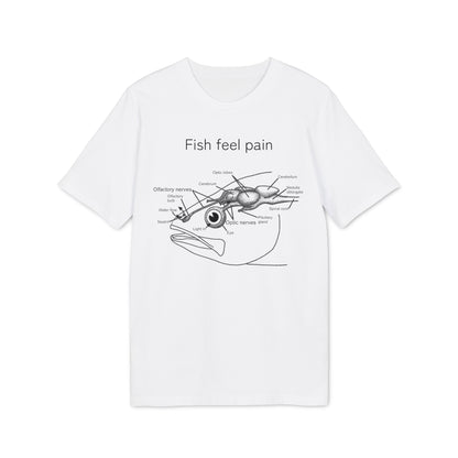 Fish Feel Pain T-Shirt - Unisex T-shirt - Graphic Tee - Fish are not vegetables