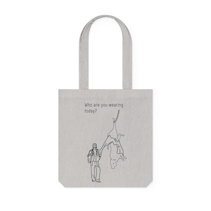 Who Are You Wearing Today - Woven Tote Bag - Against Leather Industry