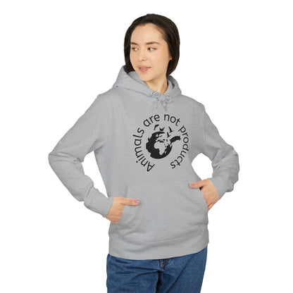 Cruiser Hoodie - Animals Are Not Products Logo