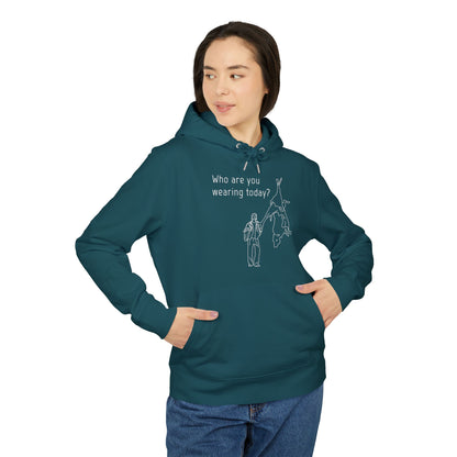 Who Are You Wearing Today? - Unisex Hoodie - Animal Skin Leather Industry - Cow Skin to Leather Jacket