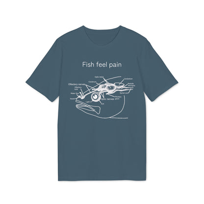 Fish Feel Pain T-Shirt - Unisex T-shirt - Graphic Tee - Fish are not vegetables