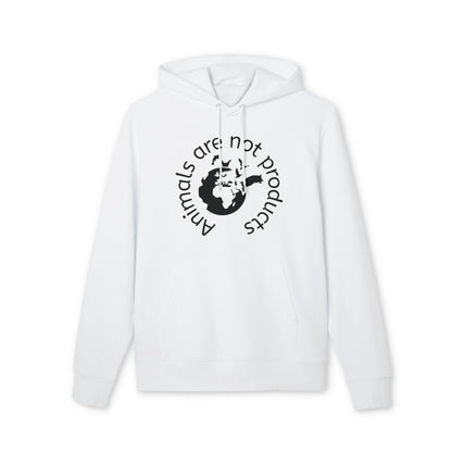 Cruiser Hoodie - Animals Are Not Products Logo