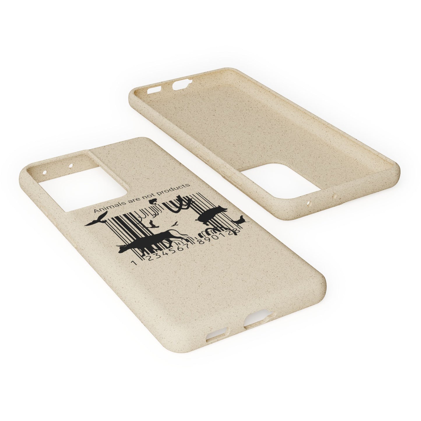 Eco-Friendly Biodegradable Phone Cases, Sustainable Accessories, Animal Rights Gift, Vegan Phone Cover, Nature Lover Case