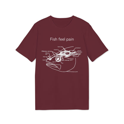 Fish Feel Pain T-Shirt - Unisex T-shirt - Graphic Tee - Fish are not vegetables