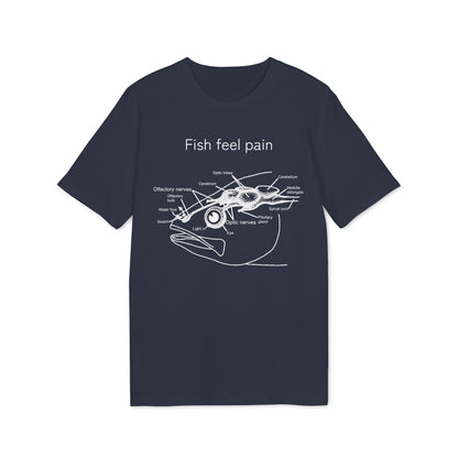 Fish Feel Pain T-Shirt - Unisex T-shirt - Graphic Tee - Fish are not vegetables