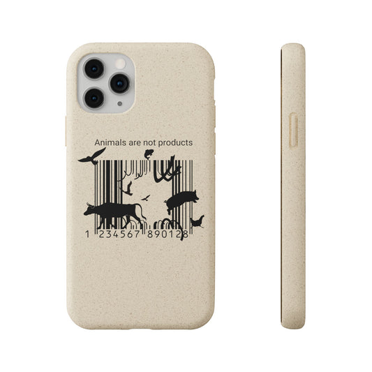 Eco-Friendly Biodegradable Phone Cases, Sustainable Accessories, Animal Rights Gift, Vegan Phone Cover, Nature Lover Case
