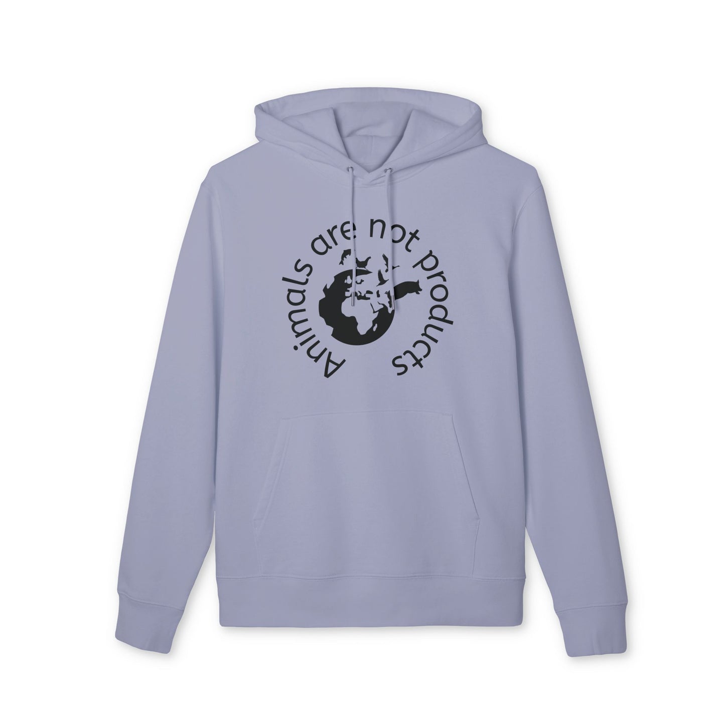 Cruiser Hoodie - Animals Are Not Products Logo