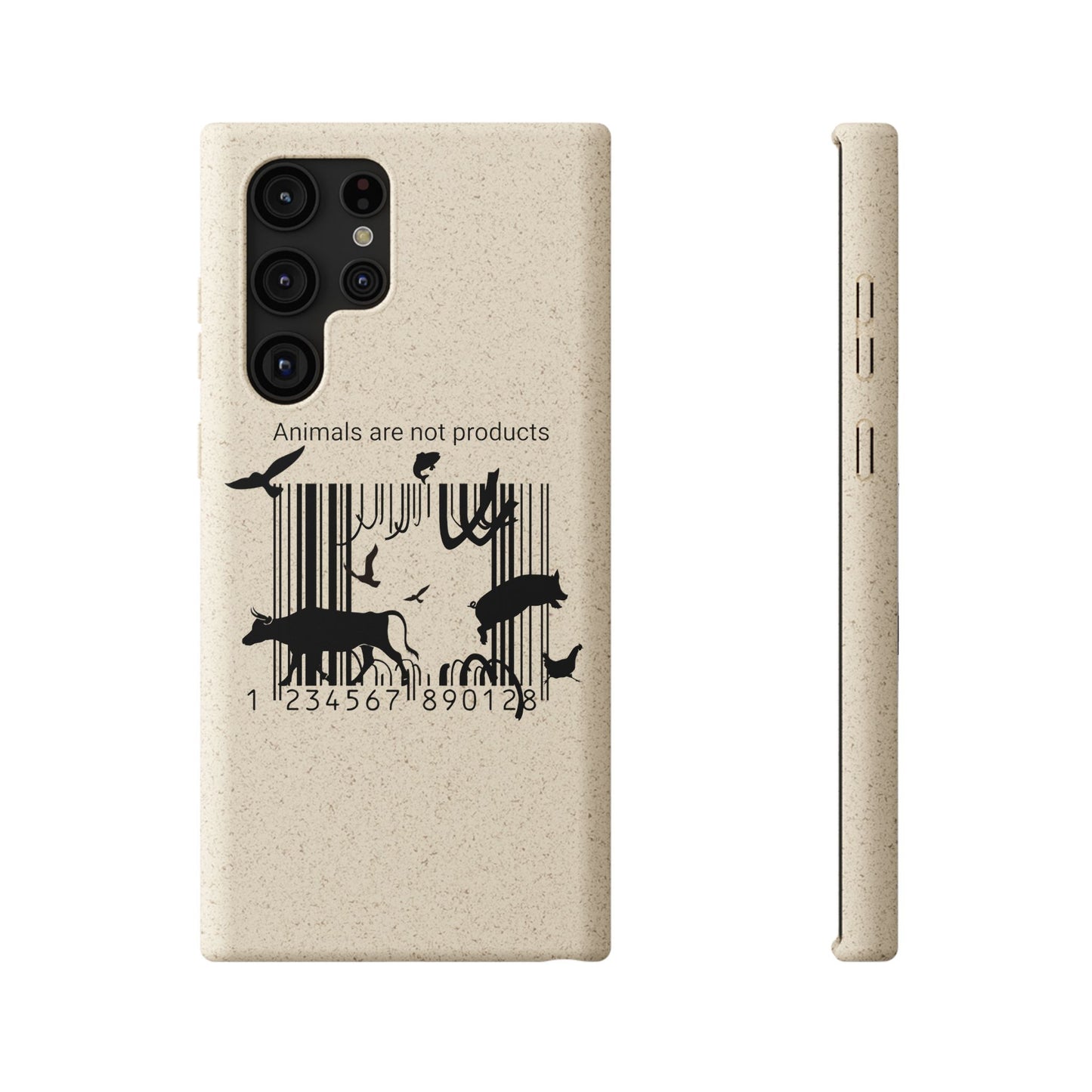 Eco-Friendly Biodegradable Phone Cases, Sustainable Accessories, Animal Rights Gift, Vegan Phone Cover, Nature Lover Case