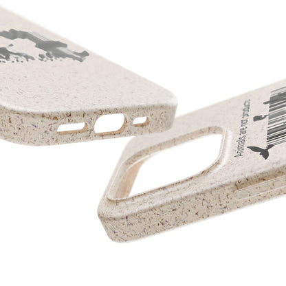 Eco-Friendly Biodegradable Phone Cases, Sustainable Accessories, Animal Rights Gift, Vegan Phone Cover, Nature Lover Case