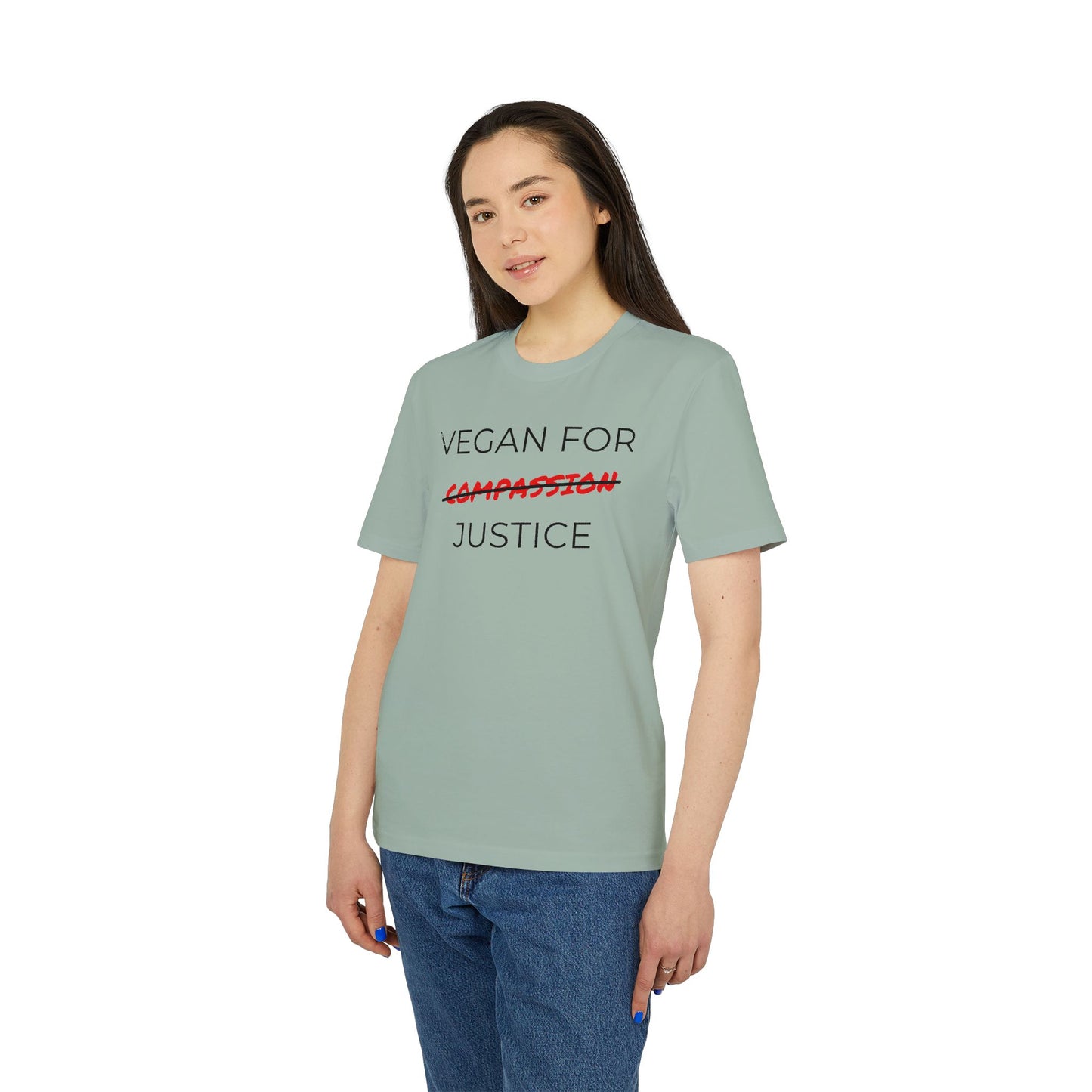 Vegan For Justice - Unisex T-shirt - Animal rights activism Shirt