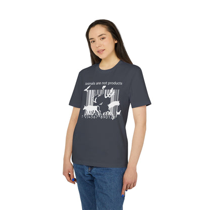 Animals Are Not Products - Unisex T-Shirt - Jumping out of Barcode