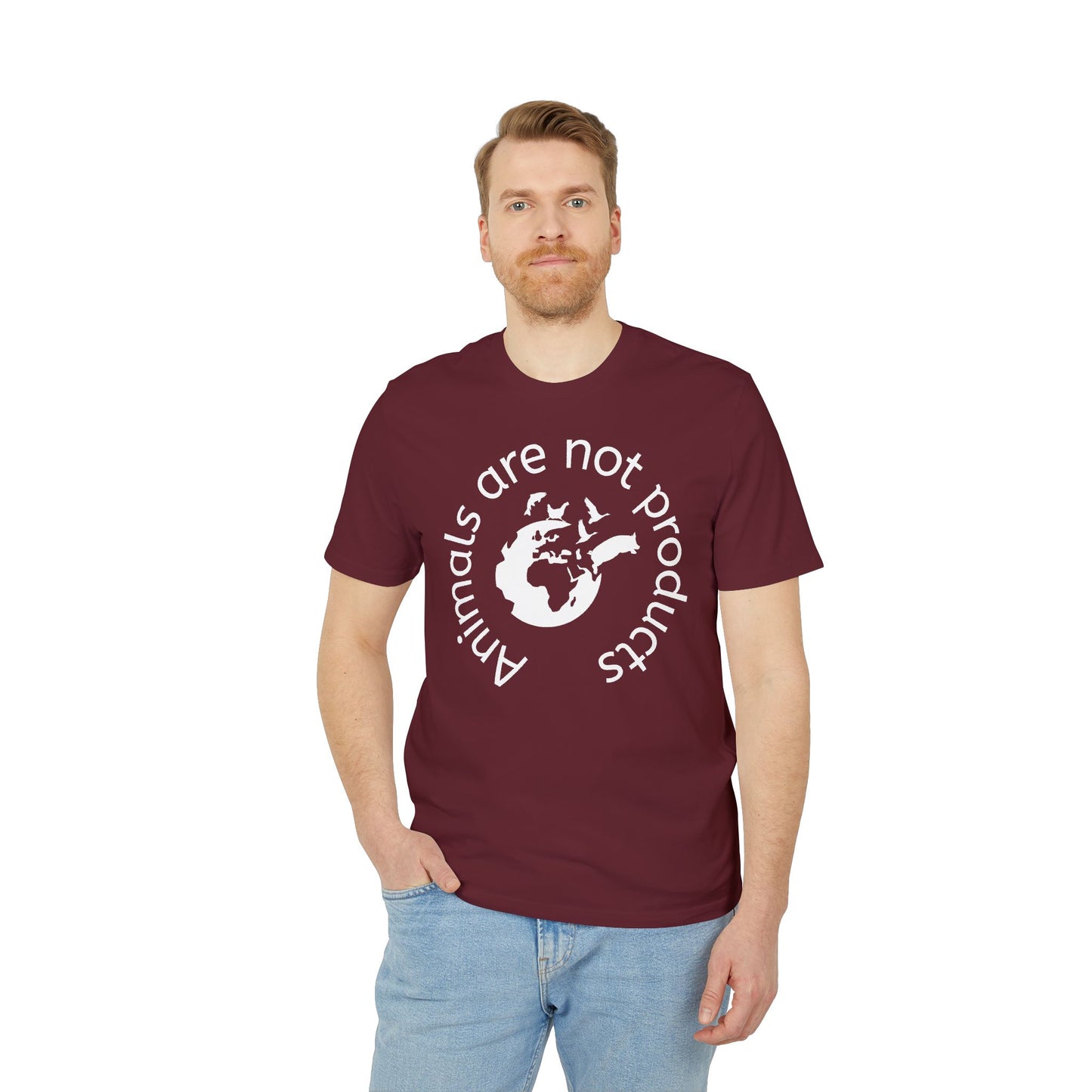 Animals Are Not Products with Logo - T-shirt