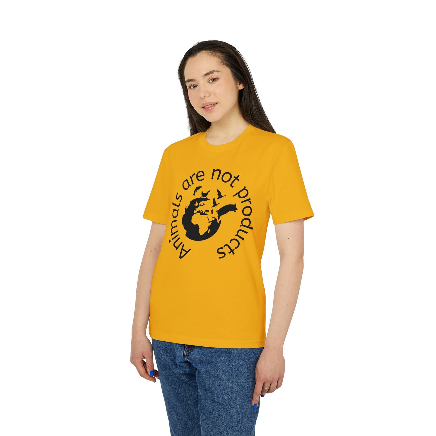 Animals Are Not Products with Logo - T-shirt