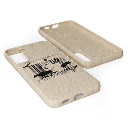 Eco-Friendly Biodegradable Phone Cases, Sustainable Accessories, Animal Rights Gift, Vegan Phone Cover, Nature Lover Case