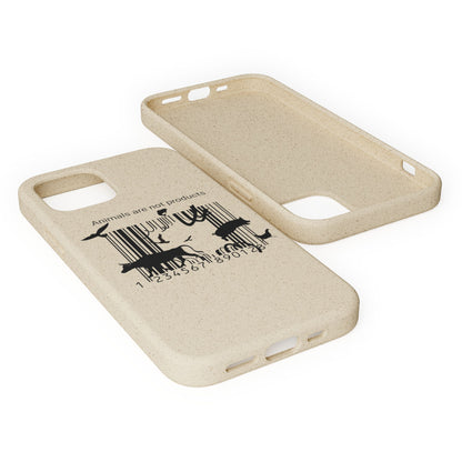 Eco-Friendly Biodegradable Phone Cases, Sustainable Accessories, Animal Rights Gift, Vegan Phone Cover, Nature Lover Case