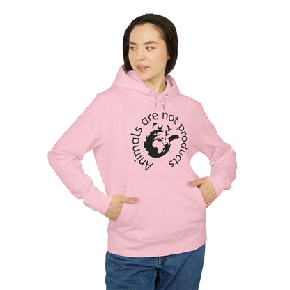 Cruiser Hoodie - Animals Are Not Products Logo