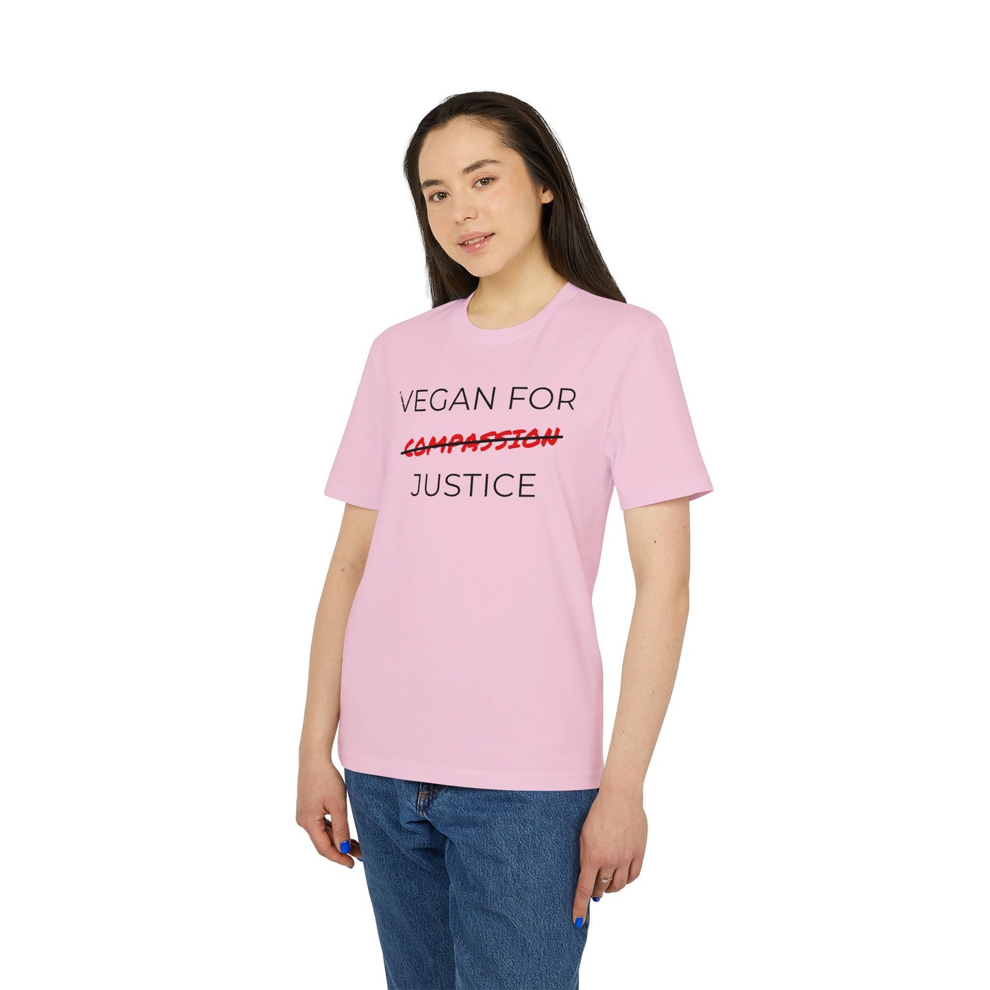Vegan For Justice - Unisex T-shirt - Animal rights activism Shirt
