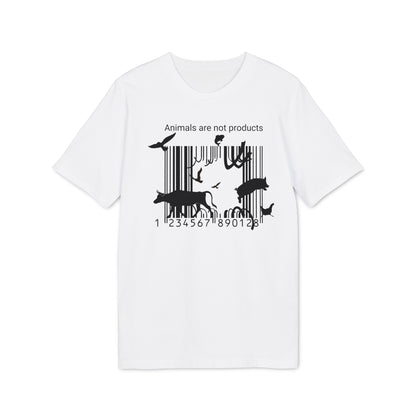 Animals Are Not Products - Unisex T-Shirt - Jumping out of Barcode