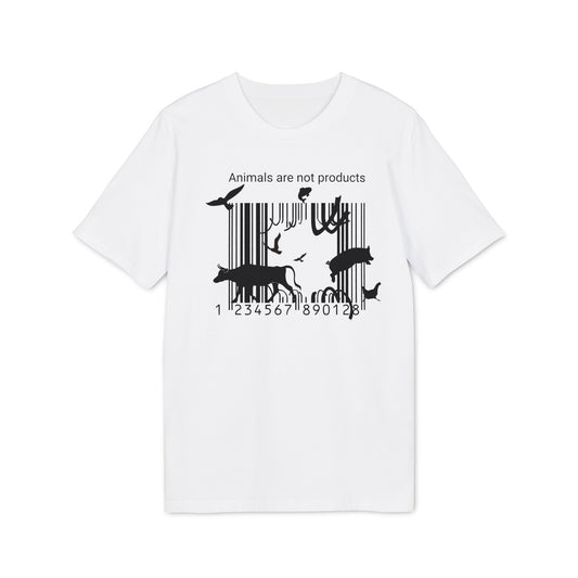 Animals Are Not Products - Unisex T-Shirt - Jumping out of Barcode