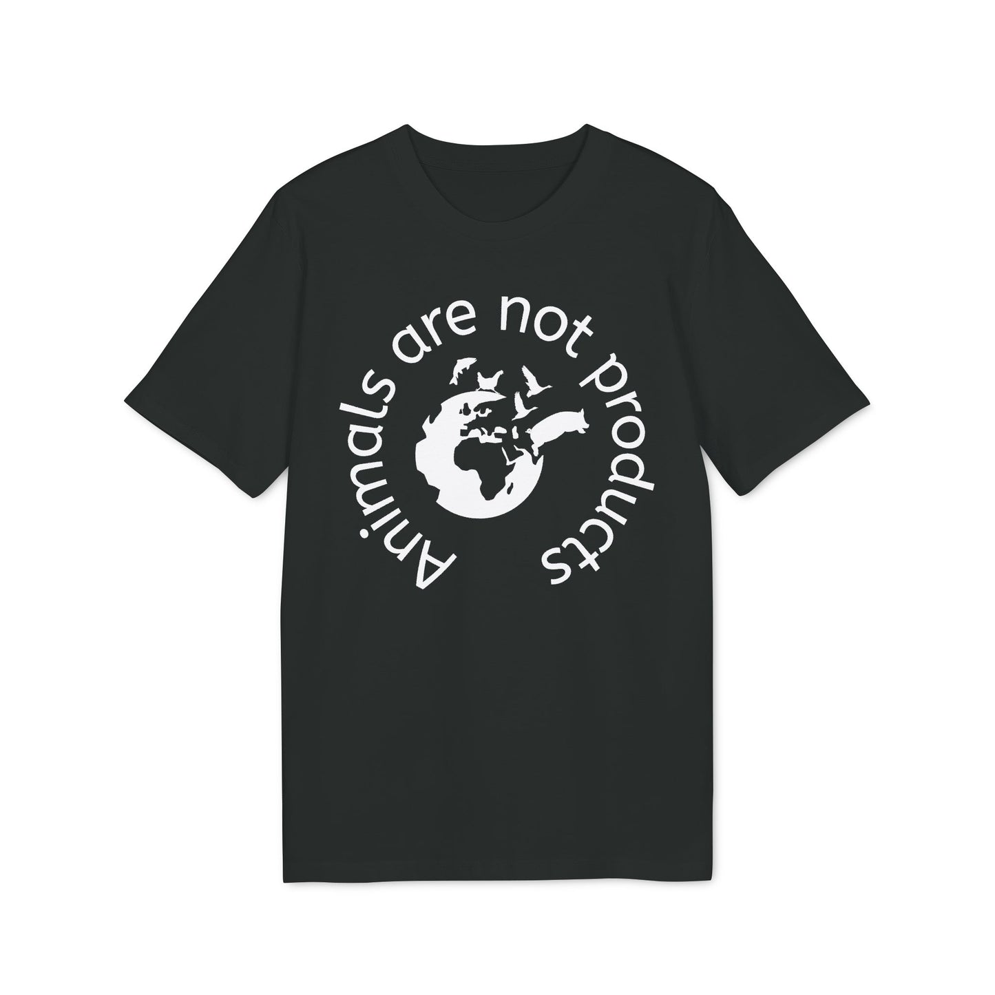 Animals Are Not Products with Logo - T-shirt