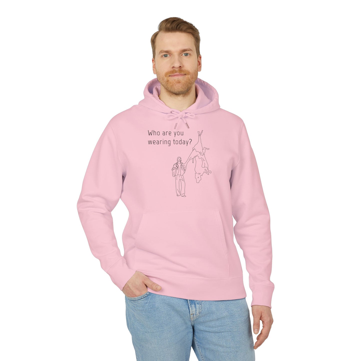 Who Are You Wearing Today? - Unisex Hoodie - Animal Skin Leather Industry - Cow Skin to Leather Jacket