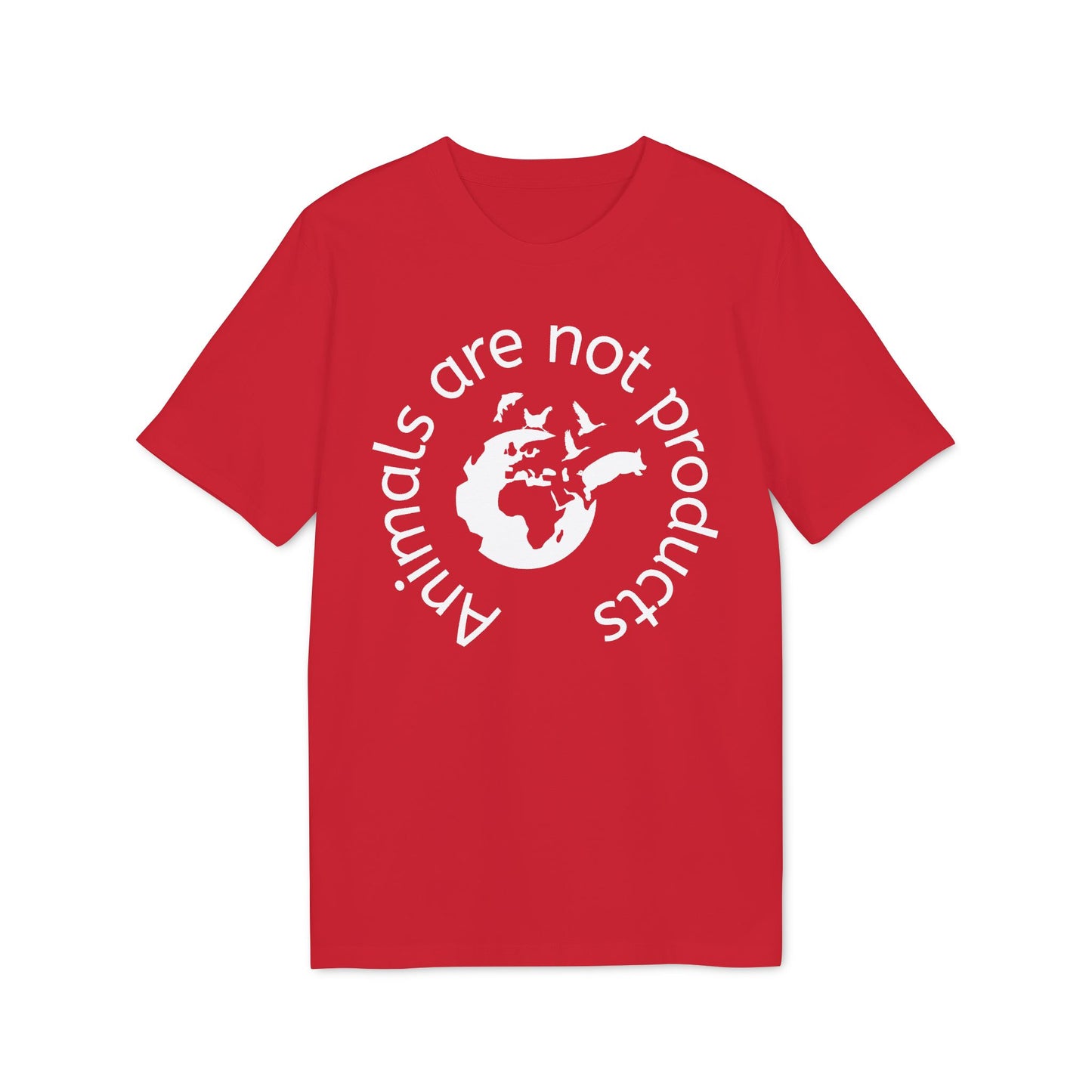 Animals Are Not Products with Logo - T-shirt