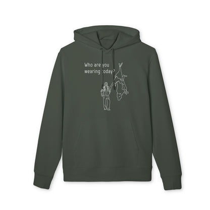 Who Are You Wearing Today? - Unisex Hoodie - Animal Skin Leather Industry - Cow Skin to Leather Jacket