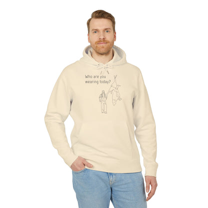 Who Are You Wearing Today? - Unisex Hoodie - Animal Skin Leather Industry - Cow Skin to Leather Jacket