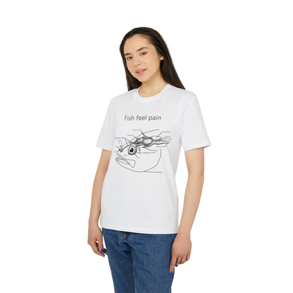 Fish Feel Pain T-Shirt - Unisex T-shirt - Graphic Tee - Fish are not vegetables