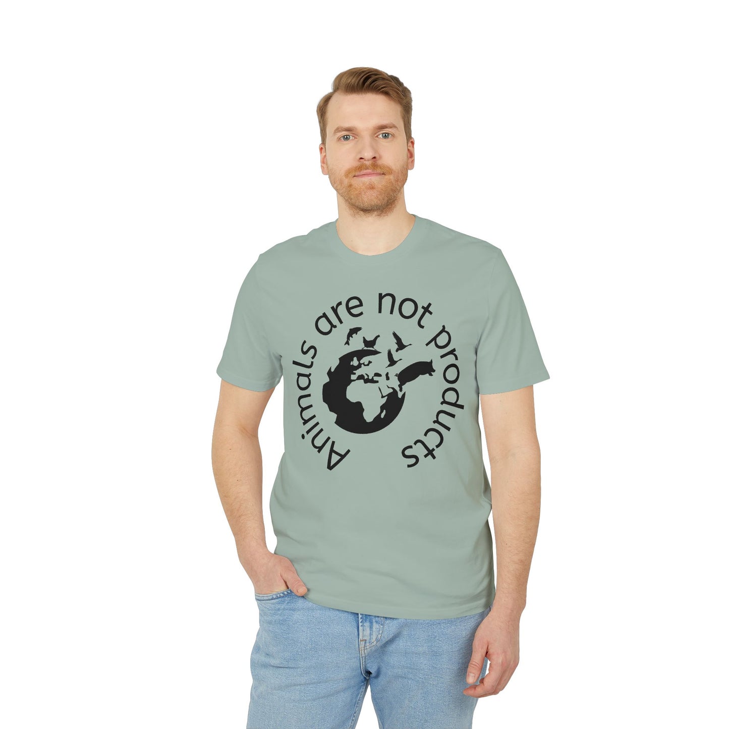 Animals Are Not Products with Logo - T-shirt