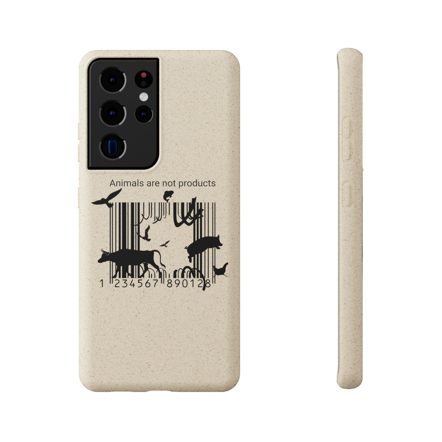 Eco-Friendly Biodegradable Phone Cases, Sustainable Accessories, Animal Rights Gift, Vegan Phone Cover, Nature Lover Case
