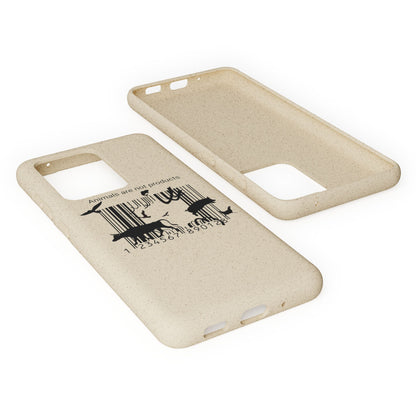 Eco-Friendly Biodegradable Phone Cases, Sustainable Accessories, Animal Rights Gift, Vegan Phone Cover, Nature Lover Case