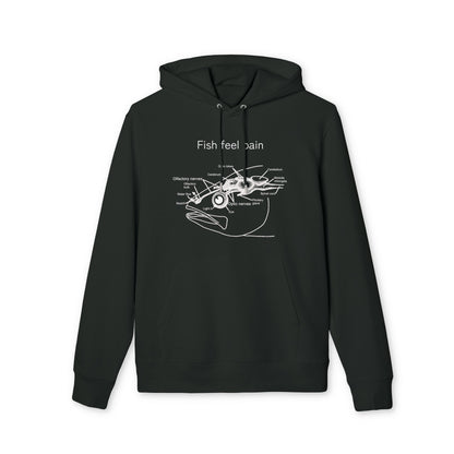 Fish Feel Pain - Unisex Hoodie - Graphic Hoodie - Fish are not vegetables - Animal Rights
