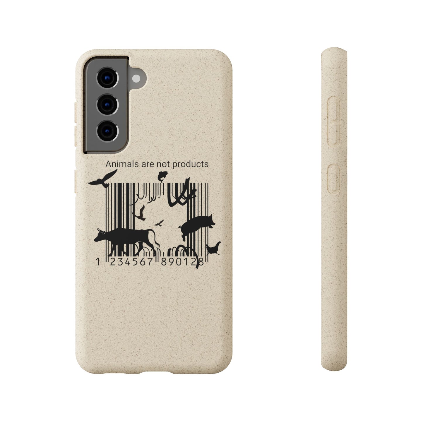 Eco-Friendly Biodegradable Phone Cases, Sustainable Accessories, Animal Rights Gift, Vegan Phone Cover, Nature Lover Case