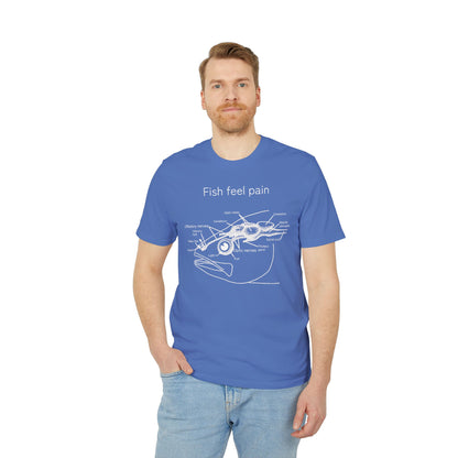 Fish Feel Pain T-Shirt - Unisex T-shirt - Graphic Tee - Fish are not vegetables