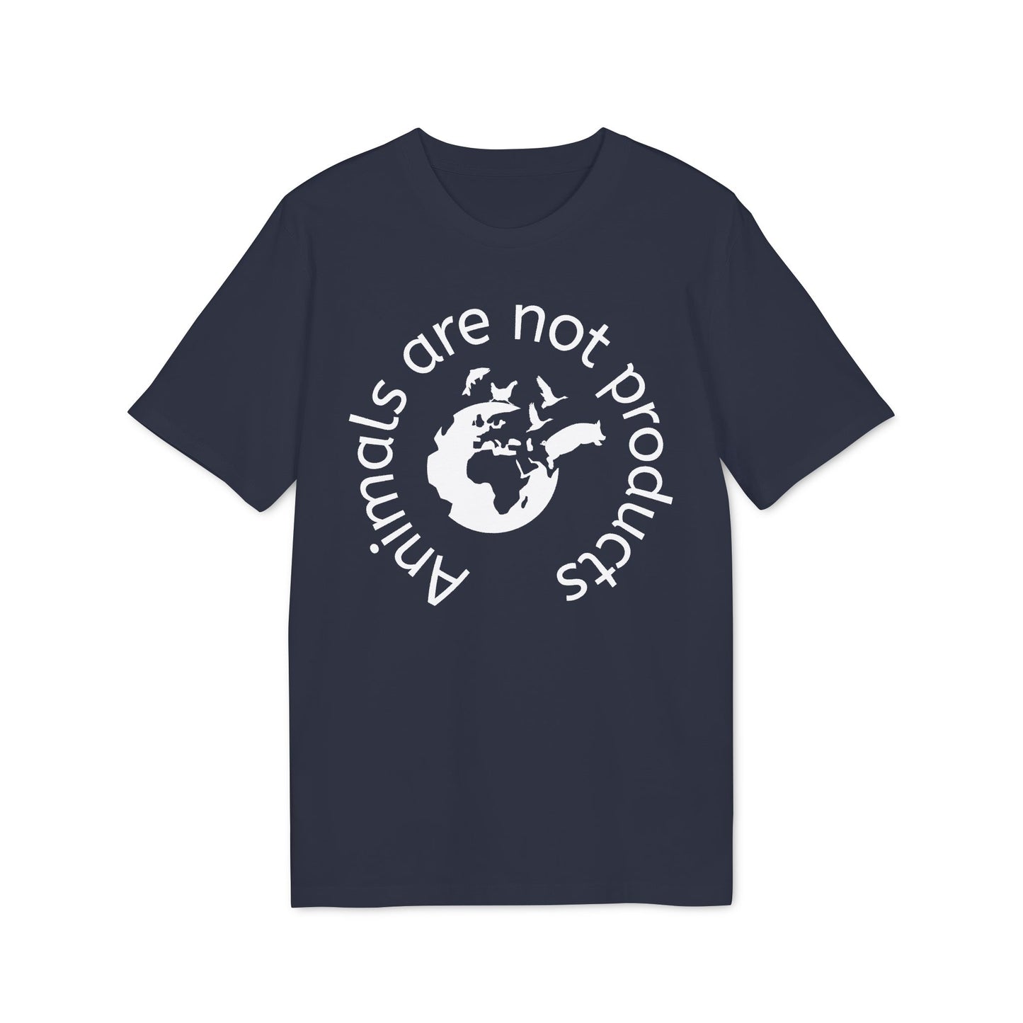 Animals Are Not Products with Logo - T-shirt