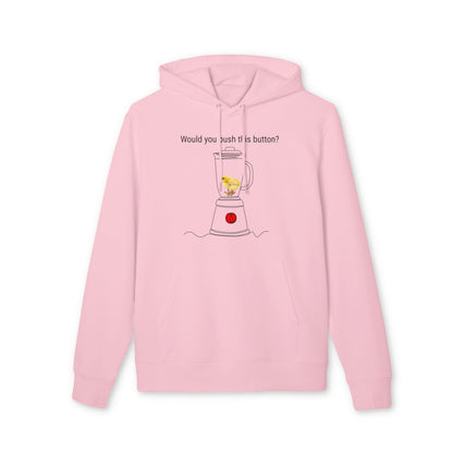 Would you push the button? - Unisex Hoodie - Against egg industry
