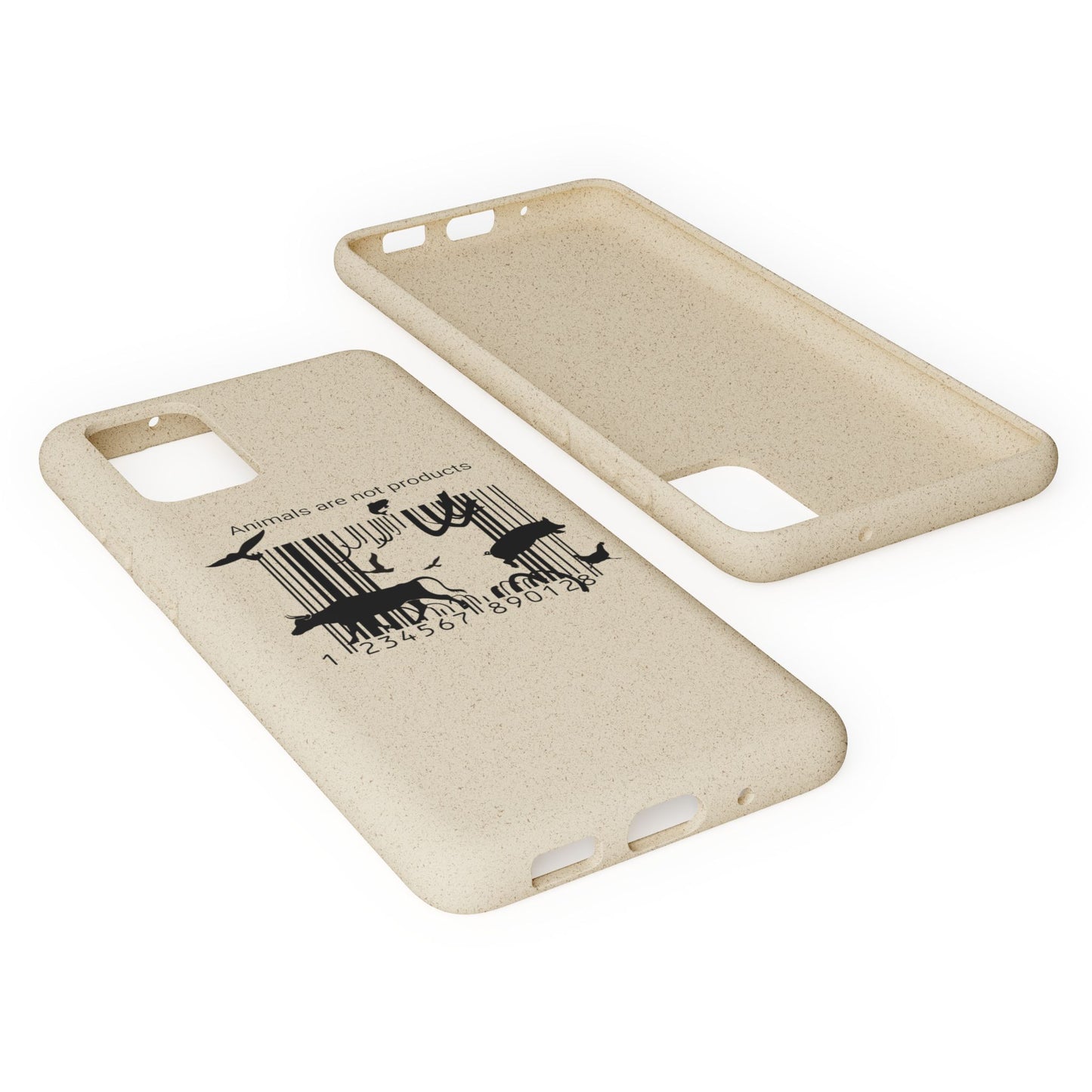 Eco-Friendly Biodegradable Phone Cases, Sustainable Accessories, Animal Rights Gift, Vegan Phone Cover, Nature Lover Case