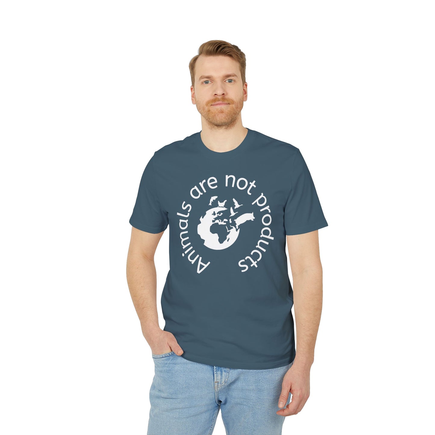 Animals Are Not Products with Logo - T-shirt