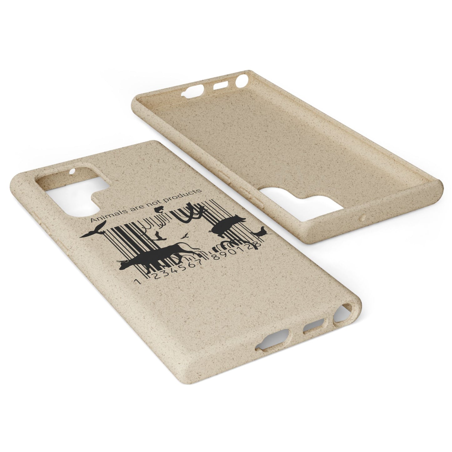 Eco-Friendly Biodegradable Phone Cases, Sustainable Accessories, Animal Rights Gift, Vegan Phone Cover, Nature Lover Case