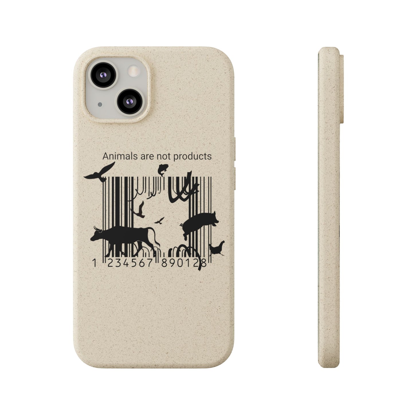 Eco-Friendly Biodegradable Phone Cases, Sustainable Accessories, Animal Rights Gift, Vegan Phone Cover, Nature Lover Case