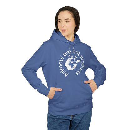 Cruiser Hoodie - Animals Are Not Products Logo