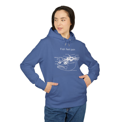 Fish Feel Pain - Unisex Hoodie - Graphic Hoodie - Fish are not vegetables - Animal Rights