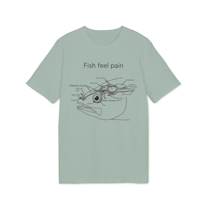 Fish Feel Pain T-Shirt - Unisex T-shirt - Graphic Tee - Fish are not vegetables
