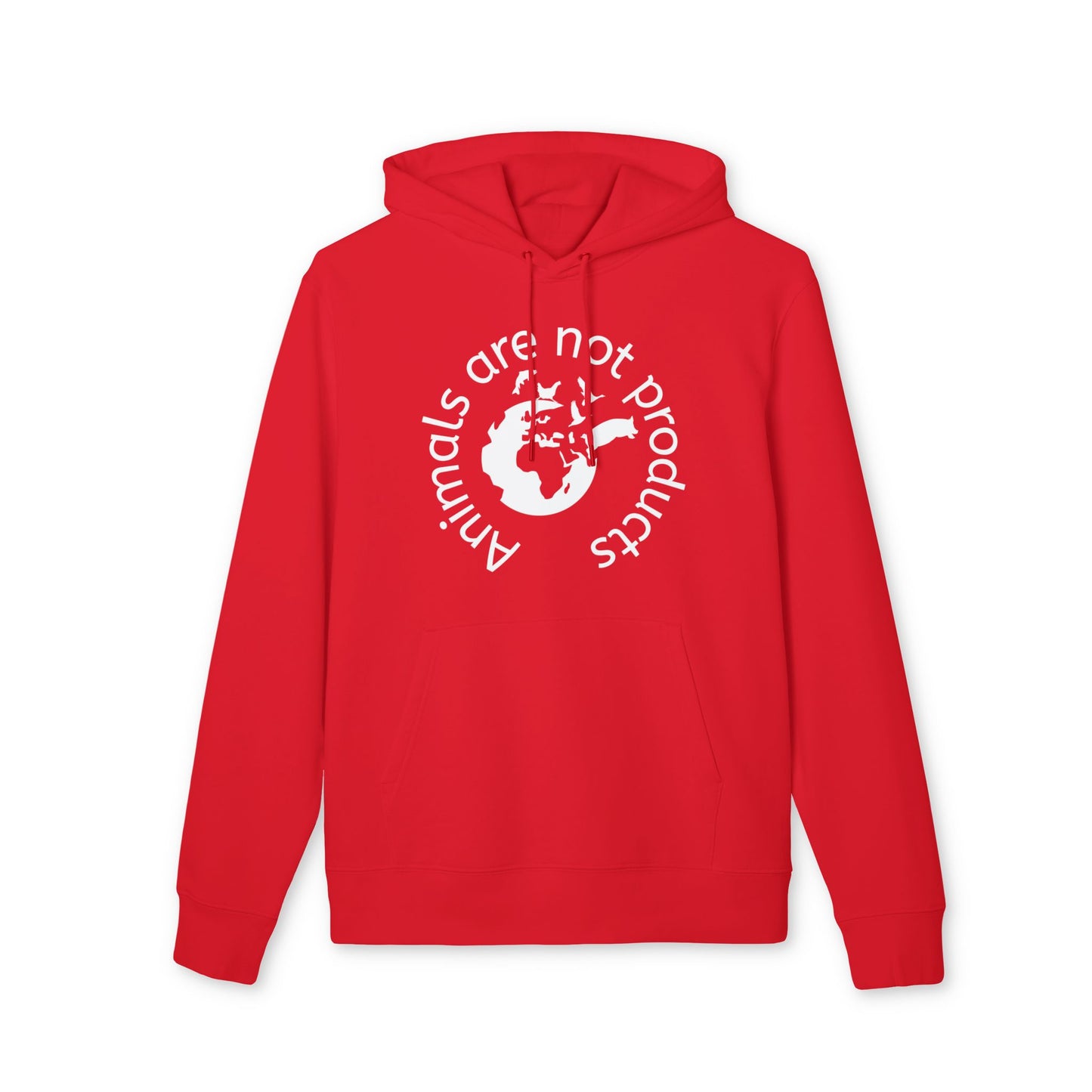 Cruiser Hoodie - Animals Are Not Products Logo