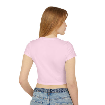 Animals Are Not Products- Women's Baby Tee - Escape The Barcode