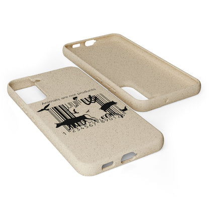 Eco-Friendly Biodegradable Phone Cases, Sustainable Accessories, Animal Rights Gift, Vegan Phone Cover, Nature Lover Case