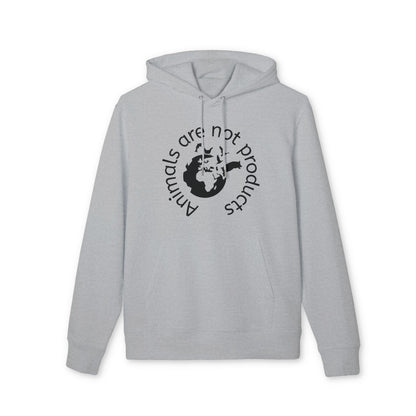 Cruiser Hoodie - Animals Are Not Products Logo