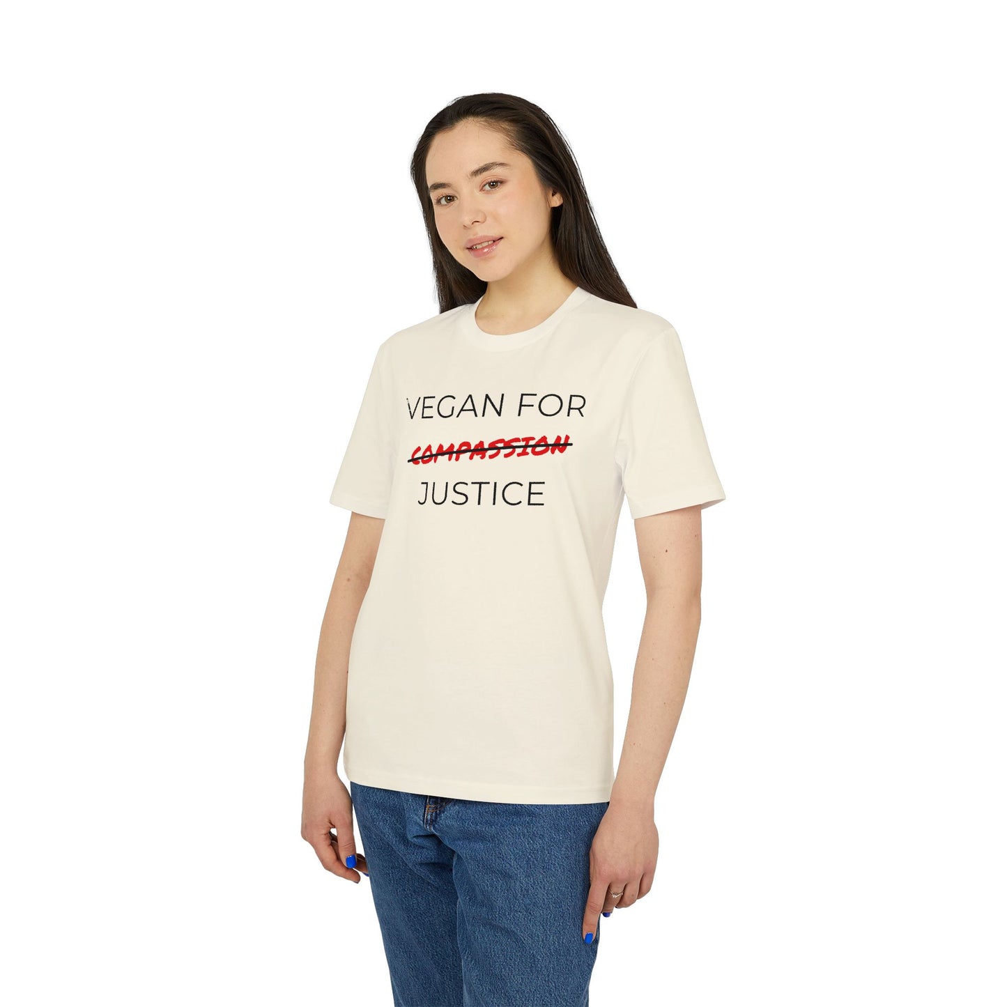 Vegan For Justice - Unisex T-shirt - Animal rights activism Shirt